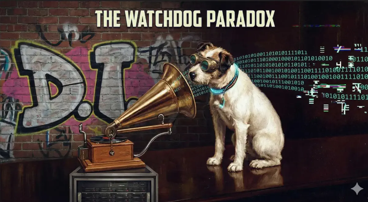 Cover art for episode 4: The Watchdog Paradox