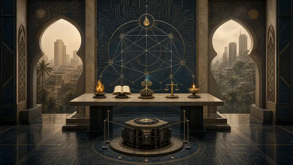 Cover art for episode 158: The Fatwa as Working Architecture