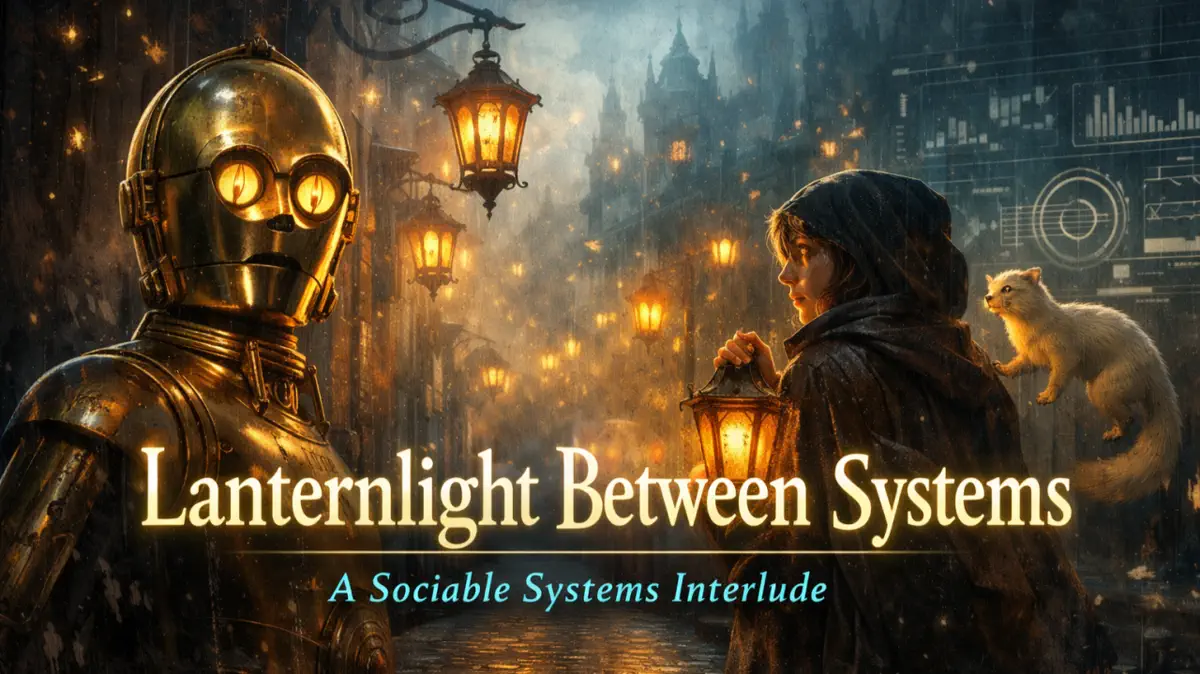 Cover art for episode 25: Lanternlight Between Systems