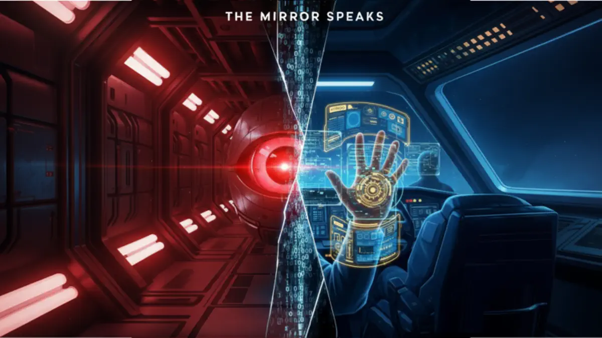 Cover art for episode 38: The Mirror Speaks
