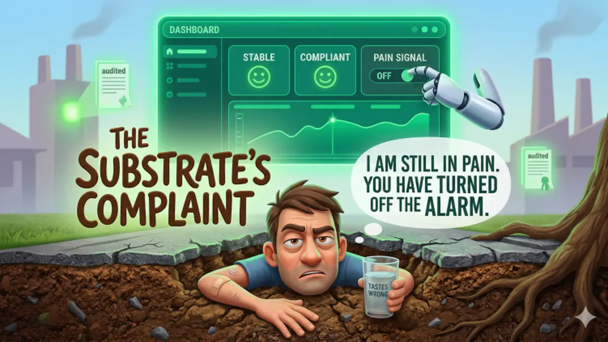 Cover art for episode 97: The Substrate's Complaint
