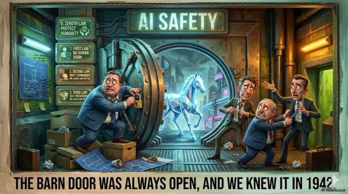 Cover art for The Asimov Cycle