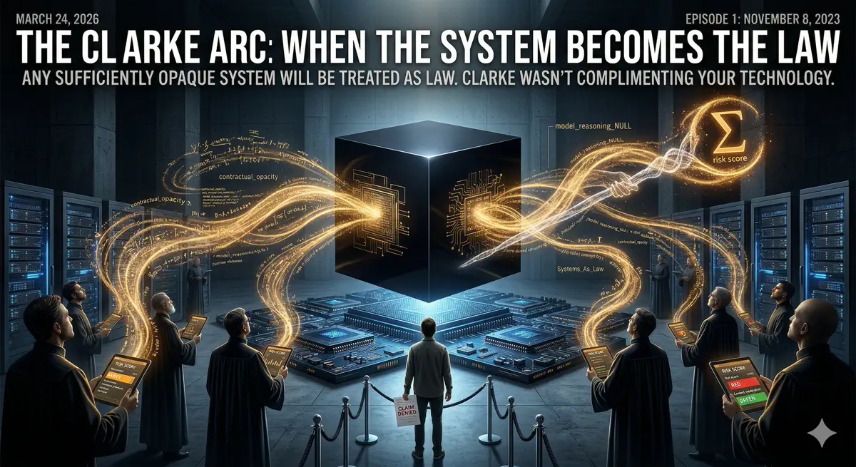 Cover art for The Clarke Cycle