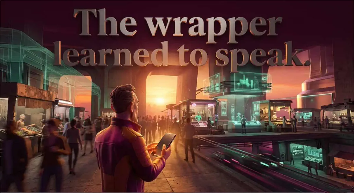 Cover art for episode 108: The Wrapper Learns to Speak