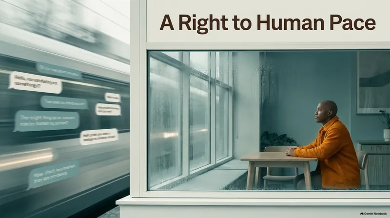 Cover art for episode 232: A Right to Human Pace