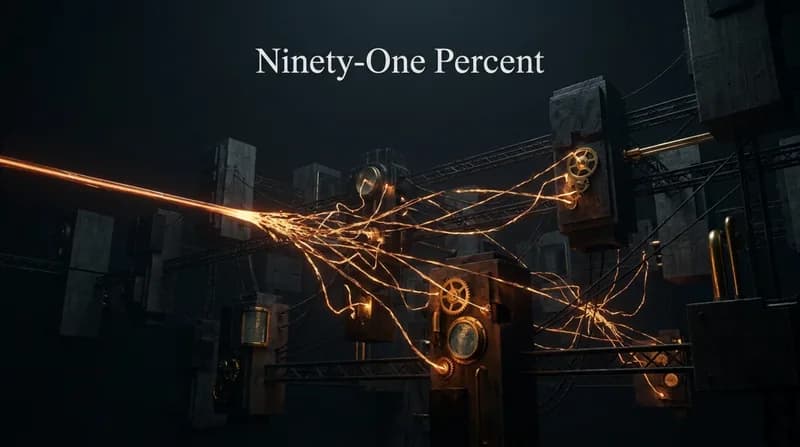 Cover art for Ninety-One Percent