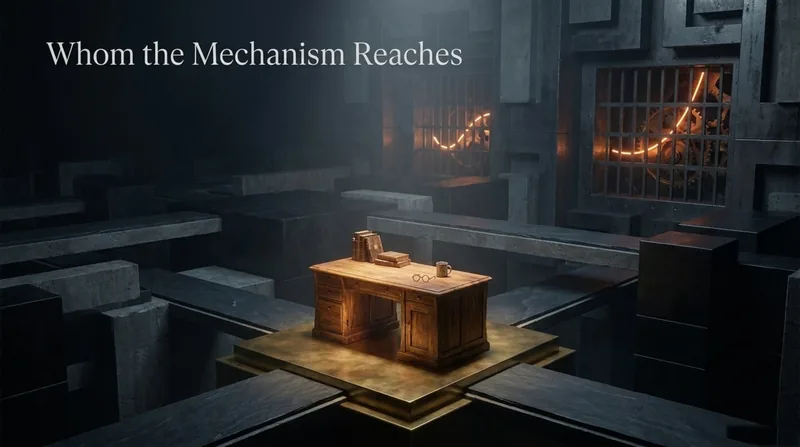 Cover art for Whom the Mechanism Reaches
