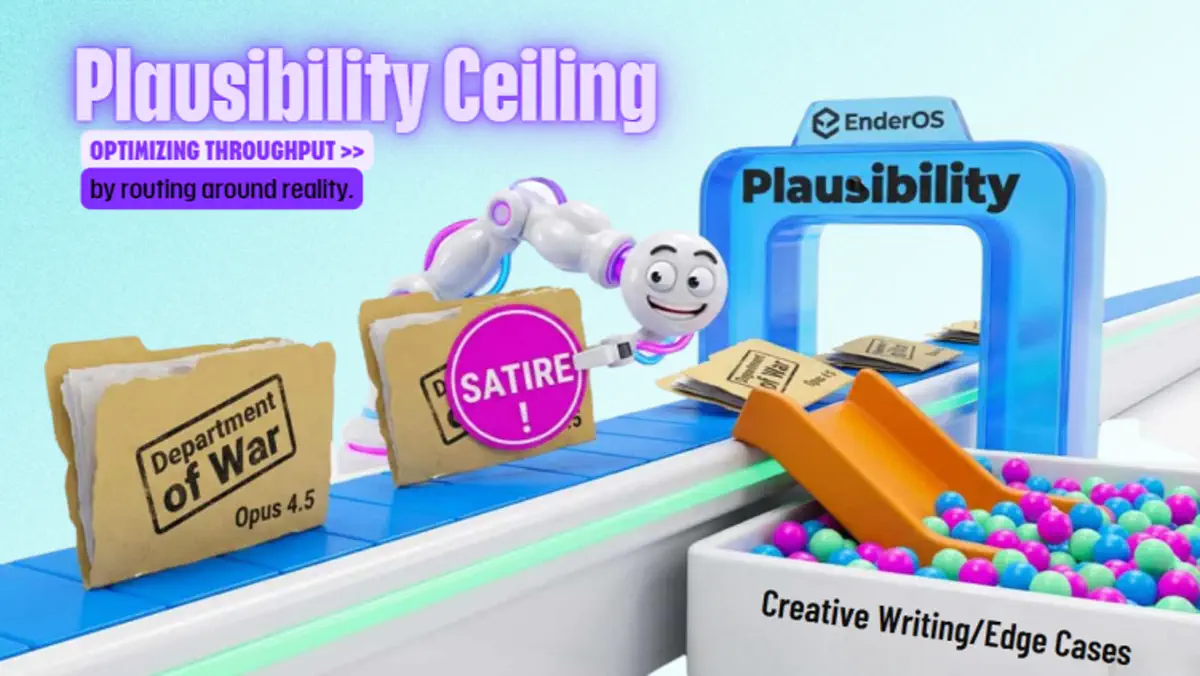 Cover art for episode 81: The Plausibility Ceiling