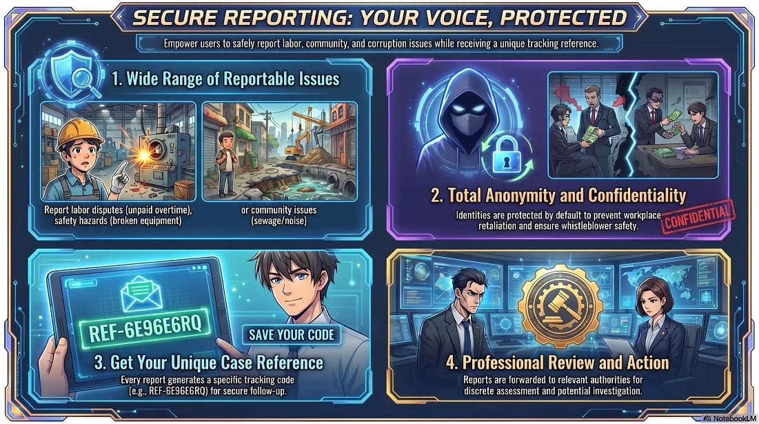 Secure reporting architecture overview